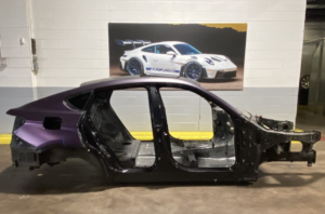 2015-2019 BMW X6M F86 Quarter Panel Body Frame Structure Cut Rear Left OEM
