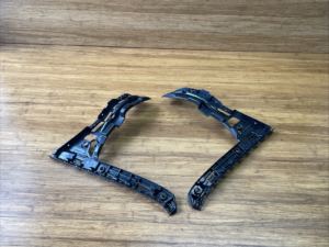 2015-2021 Mercedes C63 W205 Bumper Support Bracket Mount Rear LH & RH Set OEM