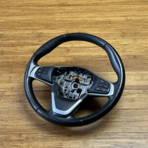 2016-2023 BMW X1 F48 2.0L AWD Steering Wheel Leather Black 32306860358 OEM