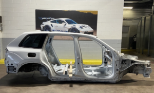2016-2026 Volvo XC90 II T5 Quarter Panel Body Structure Cut Rear Right White OEM