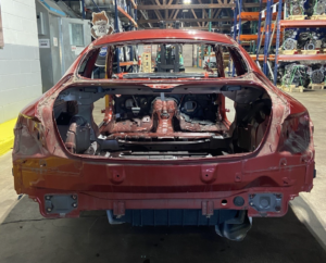 2017-2023 Mercedes C300 C205 Coupe Rear Trunk Body Frame Panel Structure Cut OEM