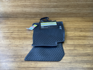 2018-2020 Audi A5 B9 Floor Mats Rubber Black Front Left & Right Set Of 2 OEM