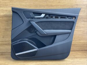 2018-2020 Audi SQ5 Q5 FY Front Right Door Panel Card Cover Trim Alcantara OEM