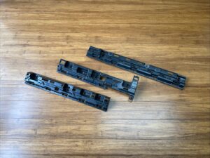 2018-2023 BMW X2 F39 Right Skirt Rocker Panel Molding Bracket Set of 3 OEM
