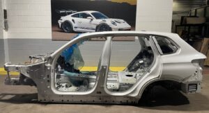 2019-2026 BMW X5M Front Left Frame Horn Structural Cut Mineral White Pearl OEM