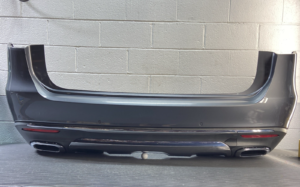 2020-2023 Mercedes GLS450 X167 Rear Bumper Assembly W/ Tow Pack Gray OEM *NOTE*