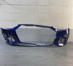 2020-2025 Audi A4 S4 B9 S-Line Bumper Cover Panel Fascia Front Blue OEM *NOTE*