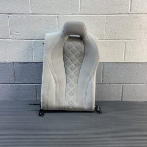 2020-2026 BMW M8 F93 Rear Left Side Seat Upper Cushion Pad Leather White OEM