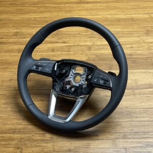2021-2025 Audi A4 A5 Q5 Leather Steering Wheel W/ Paddle Shifters Control OEM