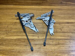 2007-2014 BMW X5 E70 Hood Hinge Support Bar Front Left & Right Side Set of 2 OEM