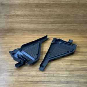 2007-2014 BMW X5 E70 Right & Left Cabin Air Filter Housing Bracket Trim Set OEM