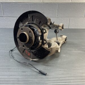 2007-2019 BMW X5 E70 Rear Left Spindle Knuckle Hub Arm Carrier 158K Miles OEM