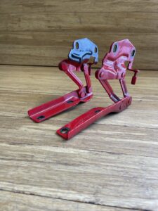 2008-2015 Audi R8 42 Spyder Hood Bonnet Hinge Right & Left Red Set of 2 OEM