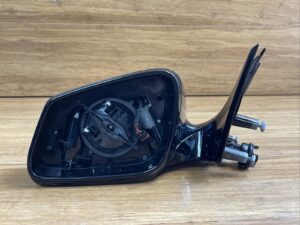 2009-2012 BMW F01 F02 F04 Front Left Door Exterior Side Mirror Black OEM