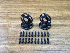 2009-2025 For BMW i8 I12 Wheel Lug Bolt W/ Spacer 5×112 66.45 15mm Set