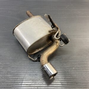 2010-2014 Mini Cooper Clubman R55 Rear Exhaust Muffler Chrome Tail Pipe Tip OEM