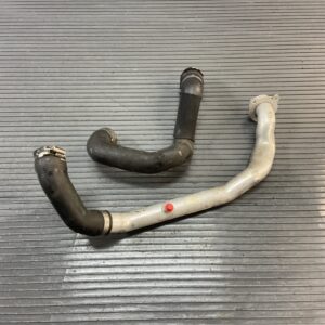 2011-2017 BMW 535xi F10 3.0L N55 Engine Water Coolant Feed Hose Set of 2 OEM