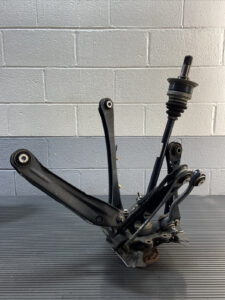2011-2018 BMW X3 F25 Rear Left Spindle Knuckle Hub W/ Axle & Arms OEM 48k Miles