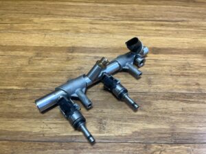 2012-2018 Audi Q7 4M 3.0L Engine Front Left Side Fuel Rail Pipe 76K Miles OEM