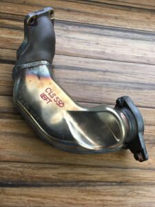 2012-2018 Mercedes CLS550 W218 Turbo Exhaust Manifold Pipe Left A2781400908 OEM