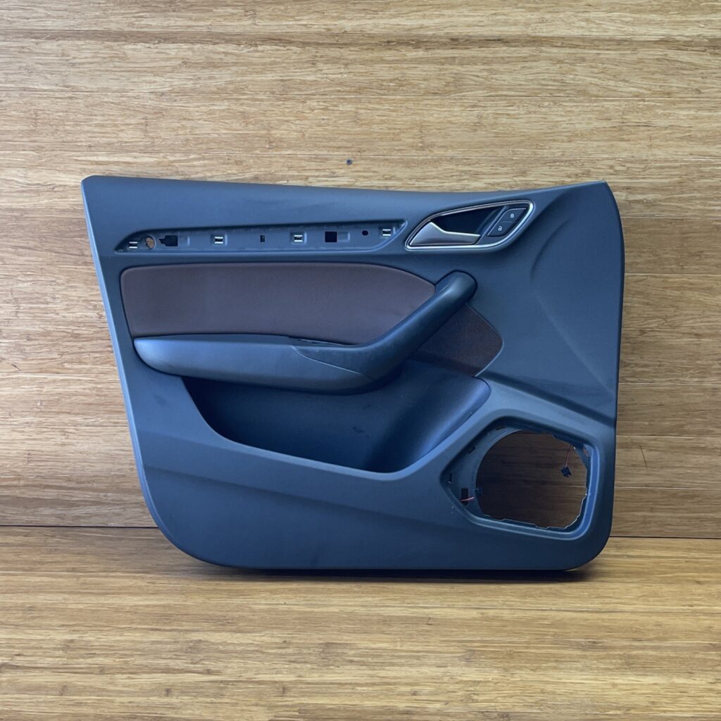 2015-2018 Audi Q3 8U Interior Door Panel Trim Brown Front Left Side OEM