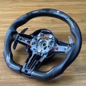 2015-2018 BMW M4 F82 M Performance Carbon Fiber Electro Steering Wheel OEM *NOTE