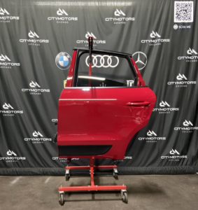 2015-2026 Porsche Macan 95B Rear Left Door Shell Panel Red M3C OEM *NOTE*