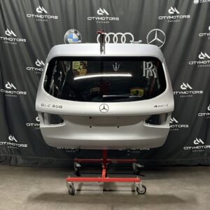 2016-2022 Mercedes GLC300 X253 Trunk Lid Liftgate W/ Glass & Spoiler Silver OEM