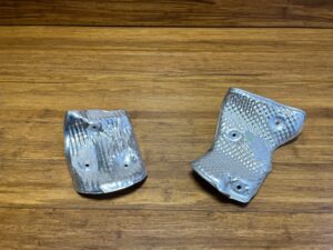 2016-2024 Audi R8 4S Right Motor Mount Heat Shield Set Of 2 4S0199388A OEM