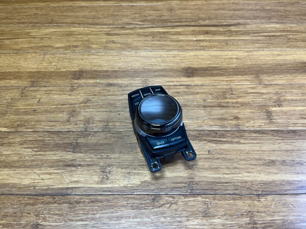 2017-2018 BMW X5 F15 iDrive Media Navigation Knob Switch Black Ceramic OEM