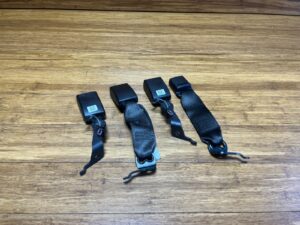 2017-2023 BMW M5 F90 Rear Right & Left Side Seat Belt Buckle Set of 4 OEM *NOTE*