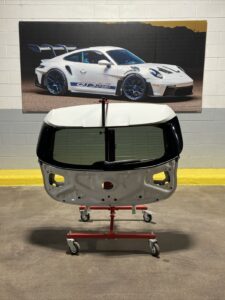 2018-2023 BMW X2 F39 Rear Trunk Lid Liftgate Hatch White 7423832 OEM *NOTE*