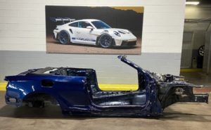 2018-2024 Audi A5 B9 Cabrio Quarter Panel Body Structure Cut Rear Left OEM