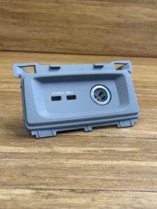 2018-2025 Audi Q5 SQ5 FY Rear Center Console Power Outlet Trim Assembly OEM