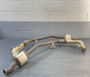 2018-2025 Audi SQ5 FY Front Right & Left Side Exhaust Muffler Resonator Pipe OEM