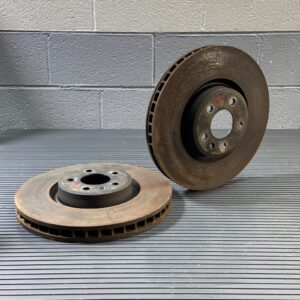 2018-2025 Audi SQ5 Q5 Front Left & Right Brake Rotor Disc Pair 87K  Miles OEM