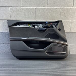 2019-2021 Audi A8L D5 Door Trim Panel Front Left Leather Black OEM *NOTE*