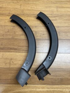 2019-2025 Audi A6 C8 Left & Right Liftgate Trunk Lid Hinge Cover Trim Set OEM