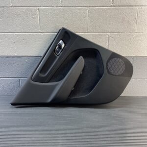 2019-2025 Volvo XC40 T4 Rear Left Interior Door Trim Panel Black OEM *NOTE*