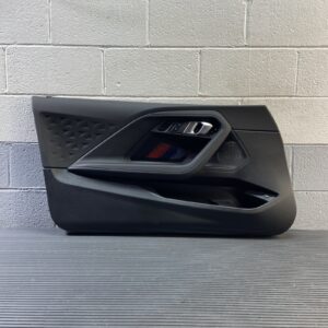 2022-2025 BMW M2 G87 Interior Door Trim Panel Front Left Leather Black OEM *NOTE