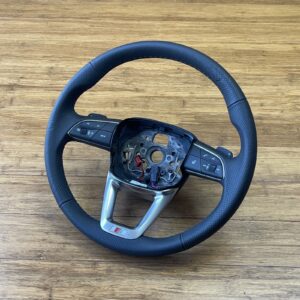 2024-2025 Audi Q5 SQ5 S-Line Steering Wheel Black Leather 80A419091DA OEM *NOTE*